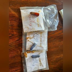 Alex and Ani gemstone pendant necklace BRAND NEW